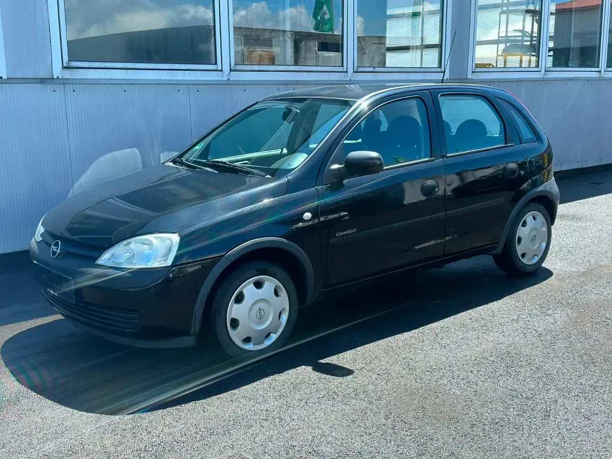 Gebraucht Opel Corsa 60 PS (44 kW) 2001 Schwarz Kleinwagen