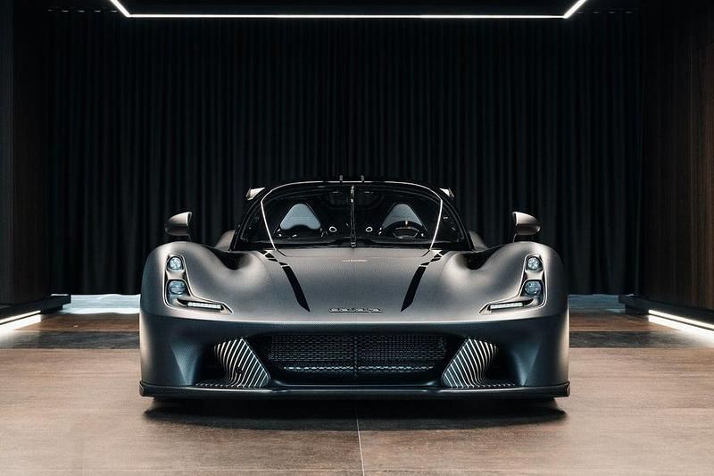 Neu Dallara Stradale 400 PS (294 kW) 2025 Schwarz Cabrio