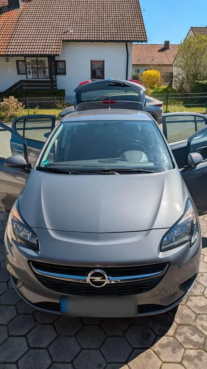 Gebraucht Opel Corsa drive 95 PS (69 kW) 2015 Grau Kleinwagen