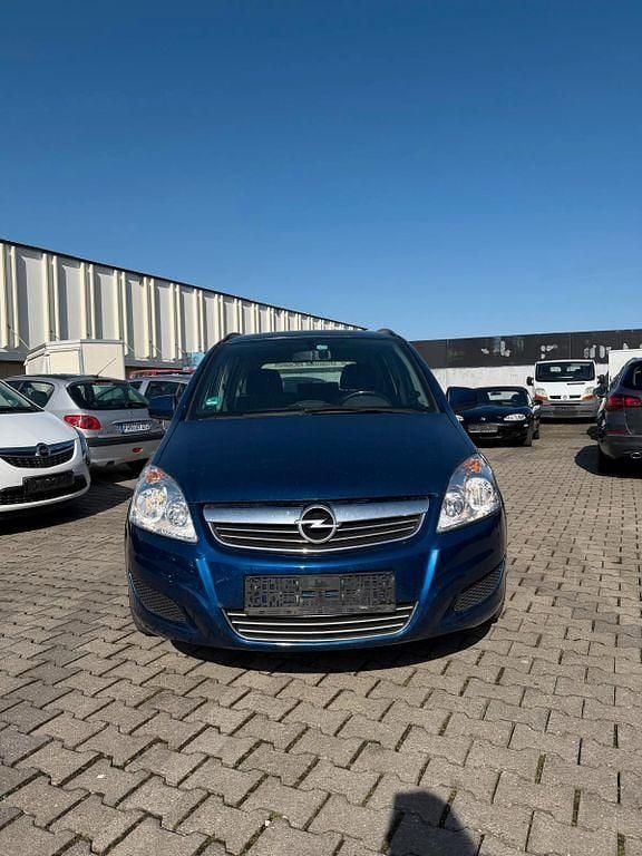 Gebraucht Opel Zafira 120 PS (88 kW) 2010 Blau Van / Kleinbus
