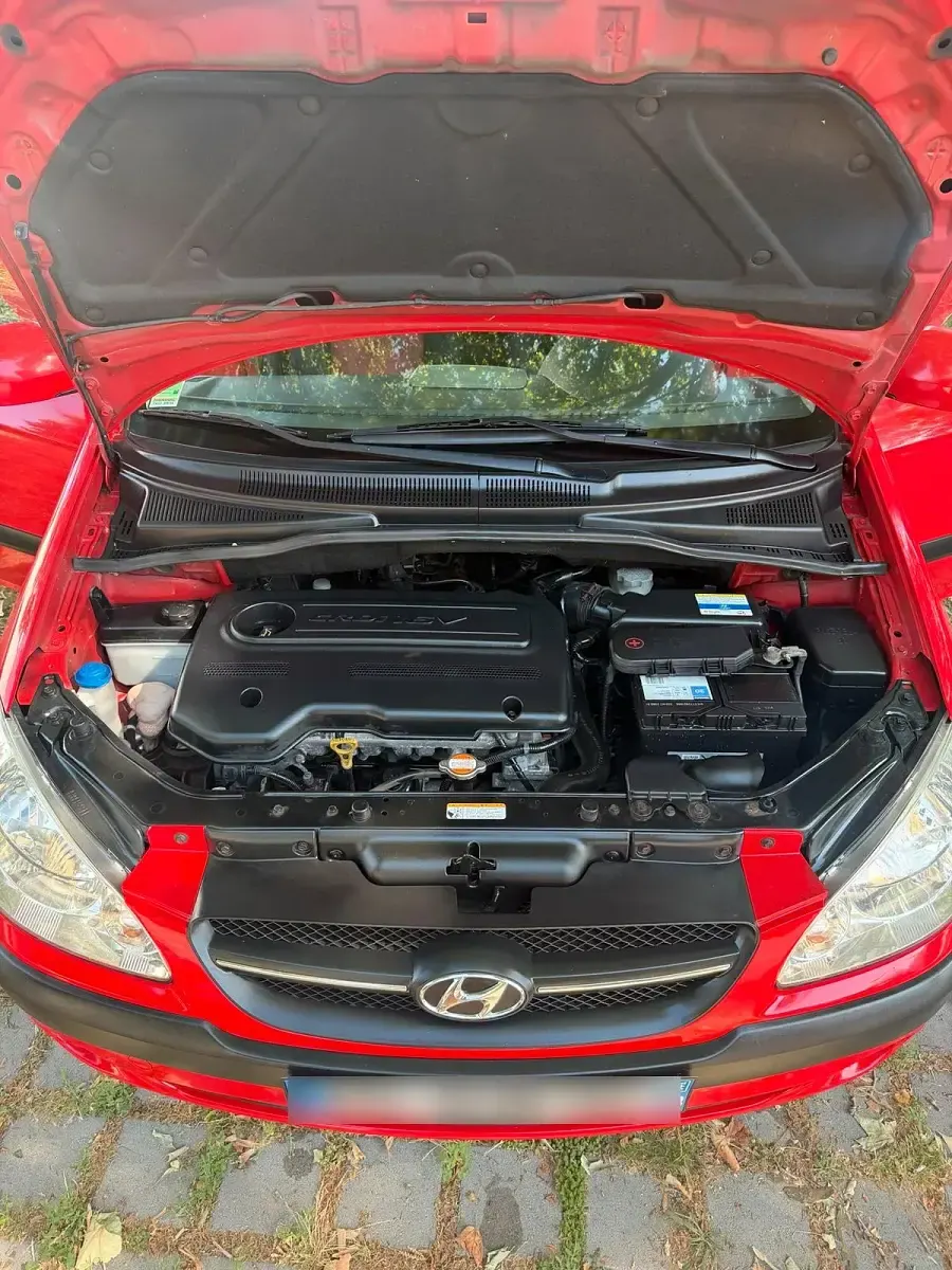 Gebraucht Hyundai Getz 88 PS (64 kW) 2009 Rot Kleinwagen