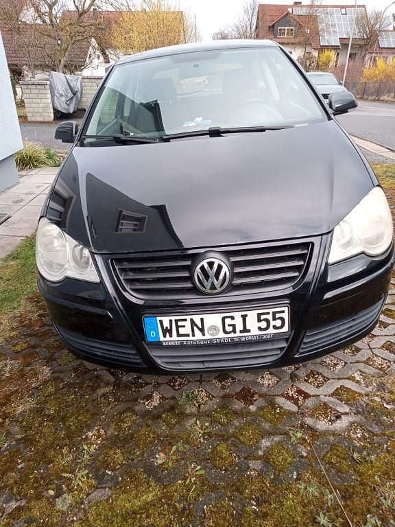 Gebraucht VW Polo 60 PS (44 kW) 2008 Schwarz Kleinwagen