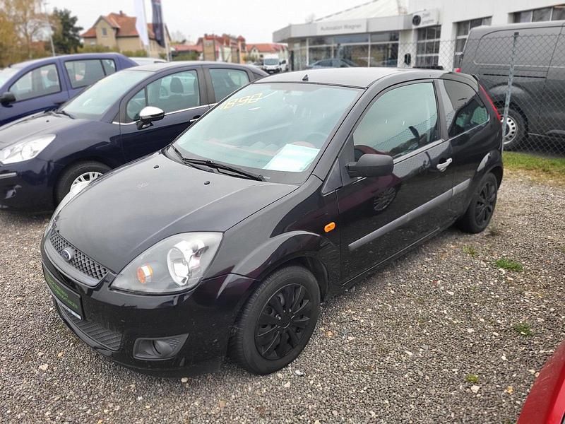 Gebraucht Ford Fiesta 70 PS (51 kW) 2007 Blau Kleinwagen