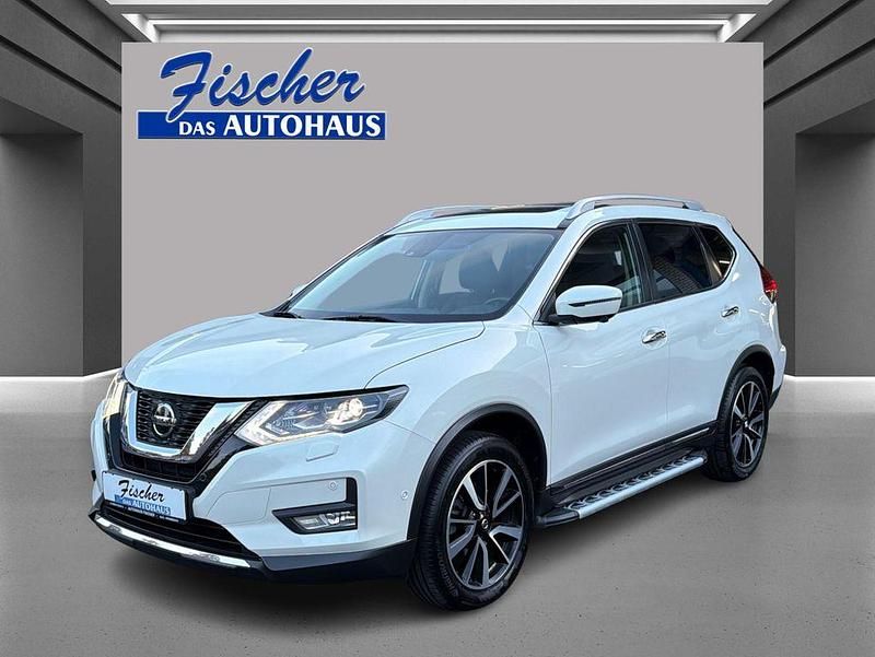 Brilliant white (m) Gebraucht 2019 Nissan X-Trail Tekna SUV | 21.990 € (Fairer Preis) - Bild 1/4