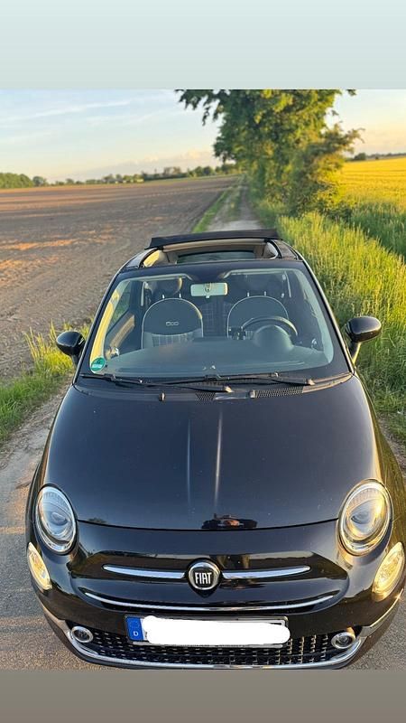 Usata Fiat 500 69 CV (50 kW) 2018 Nero Cabrio
