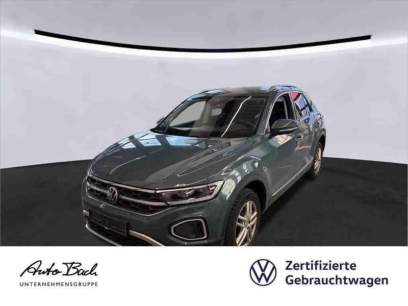Blau (petroleum blue metallic) Gebraucht 2022 VW T-Roc Style SUV | 24.980 € (Etwas zu teuer) - Bild 1/4
