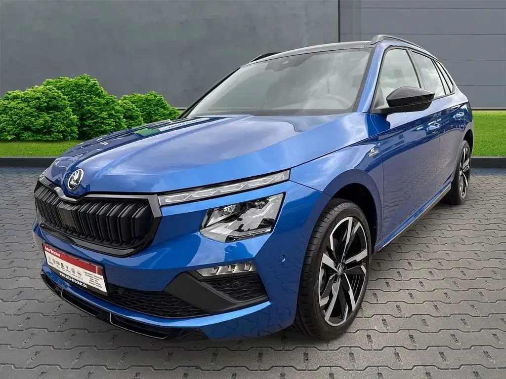 Neu Skoda Kamiq Monte Carlo 150 PS (110 kW) 2025 Blau SUV