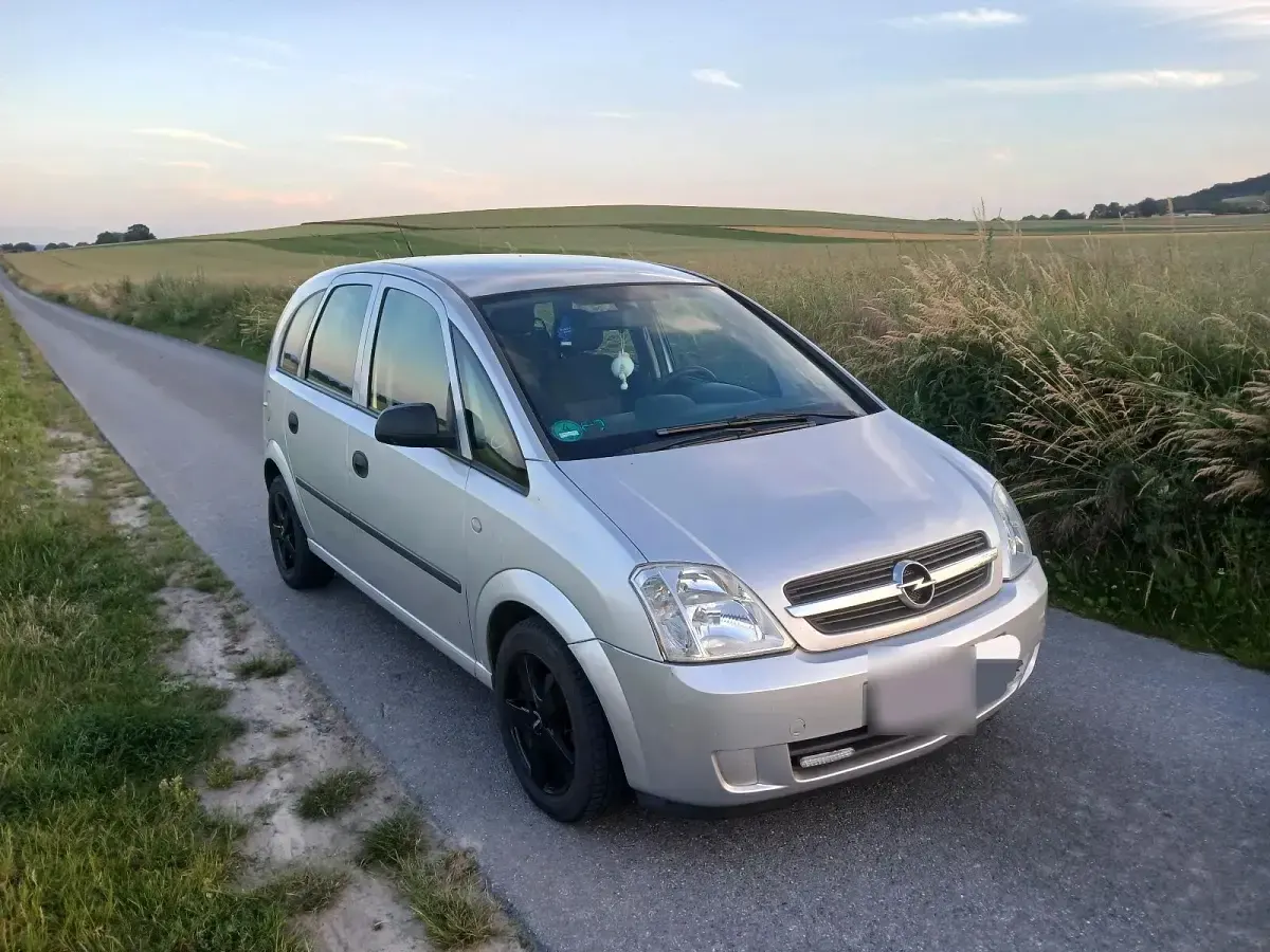 Gebraucht Opel Meriva 2004 Silber Van / Kleinbus