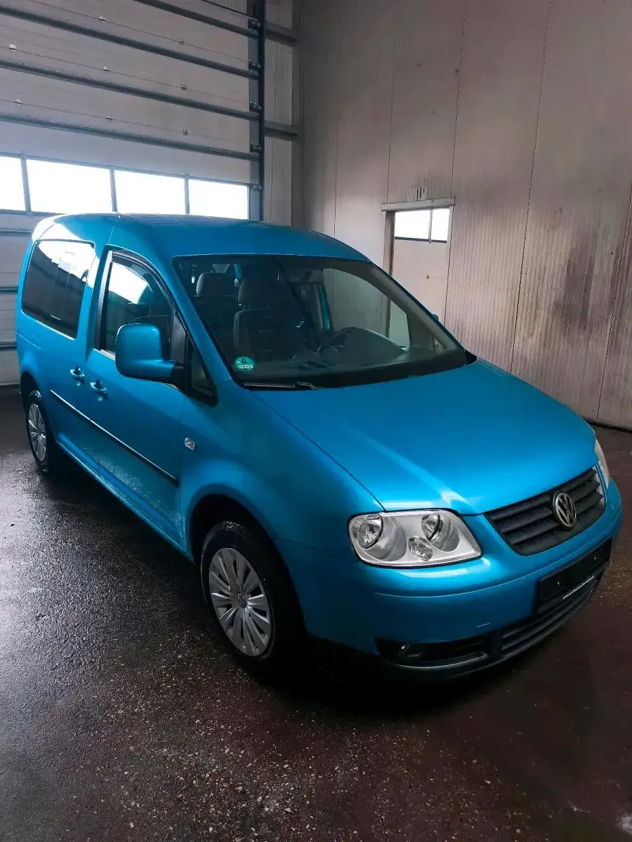 Gebraucht VW Caddy 106 PS (77 kW) 2007 Blau Van / Kleinbus