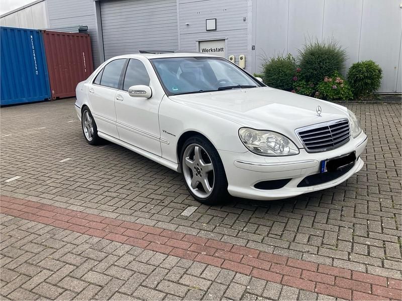 Weiß Gebraucht 2003 Mercedes S55 AMG AMG Limousine | 18.999 € - Bild 1/4