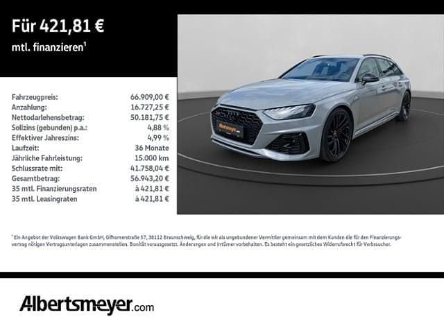 Nardograu Gebraucht 2023 Audi RS4 Ambiente Kombi | 66.909 € (Superpreis) - Bild 1/4
