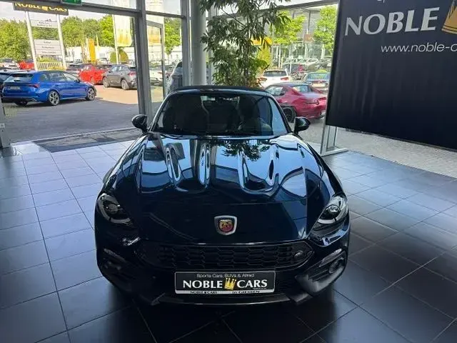 Gebraucht Abarth 124 Spider Turismo 170 PS (125 kW) 2019 Hessen 1972 blau metallic (metallic) Cabrio