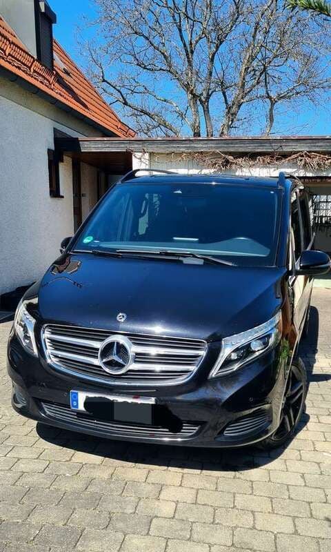 Schwarz Gebraucht 2019 Mercedes V250 Avantgarde Van / Kleinbus | 39.000 € (Superpreis) - Bild 1/4