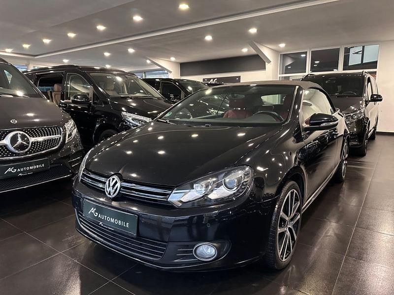 Schwarz Gebraucht 2015 VW Golf Cabriolet Cabrio | 10.500 € (Fairer Preis) - Bild 1/4