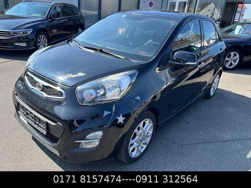 Gebraucht Kia Picanto Spirit 86 PS (63 kW) 2012 Schwarz Kleinwagen