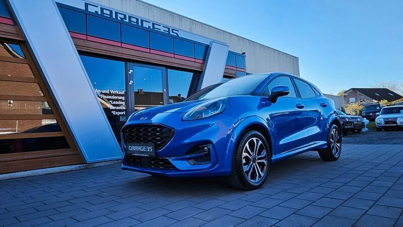 Blau Gebraucht 2021 Ford Puma ST-Line SUV | 15.990 € (Superpreis) - Bild 1/4