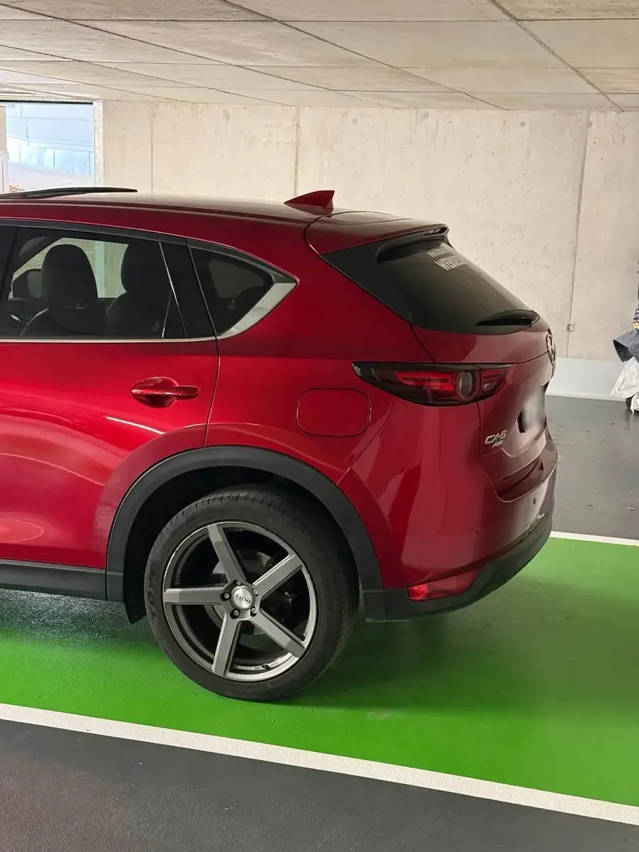 Gebraucht Mazda CX-5 184 PS (135 kW) 2018 Rot SUV