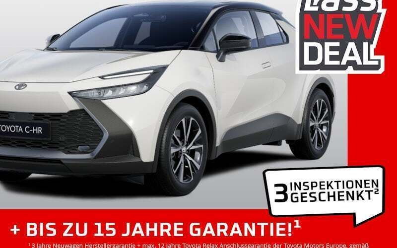 Weiß Neu 2025 Toyota C-HR SUV | 35.206 € (Fairer Preis) - Bild 1/4