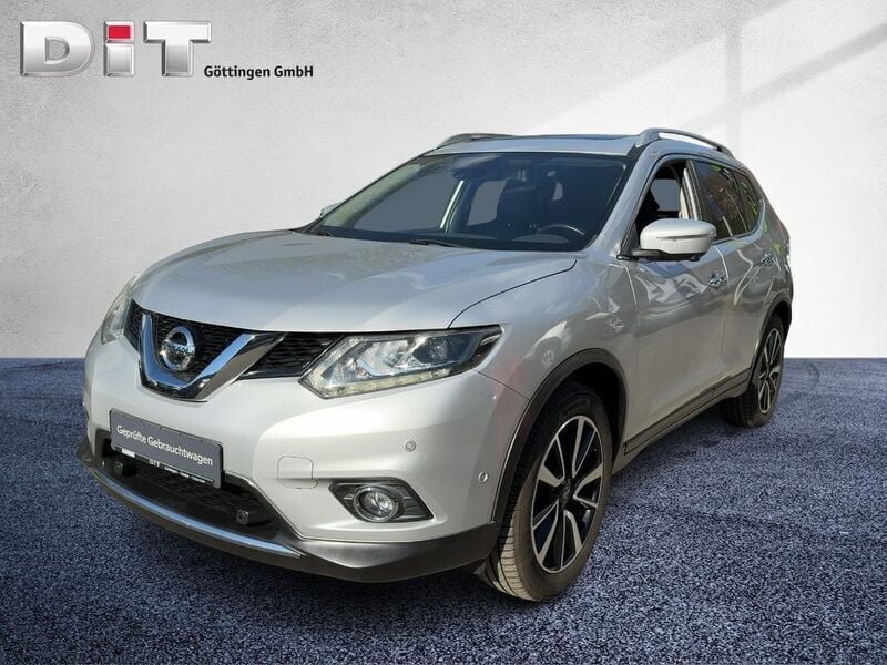 New silver (m) Gebraucht 2016 Nissan X-Trail Tekna SUV | 14.990 € (Fairer Preis) - Bild 1/4