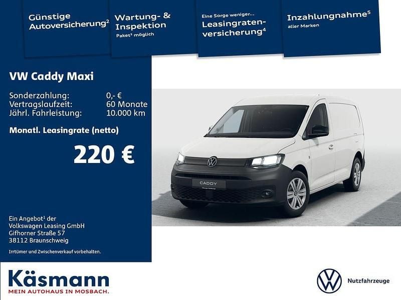 Weiß Neu 2025 VW Caddy Maxi Van / Kleinbus | 29.750 € (Superpreis) - Bild 1/4