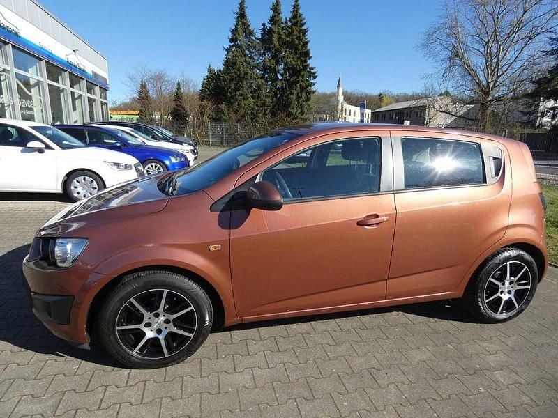 Gebraucht Chevrolet Aveo LT 86 PS (63 kW) 2011 Braun Limousine