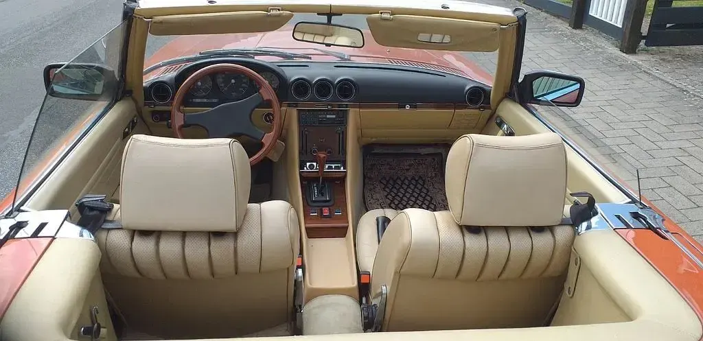 Gebraucht Mercedes SL280 185 PS (136 kW) 1980 Orange Cabrio