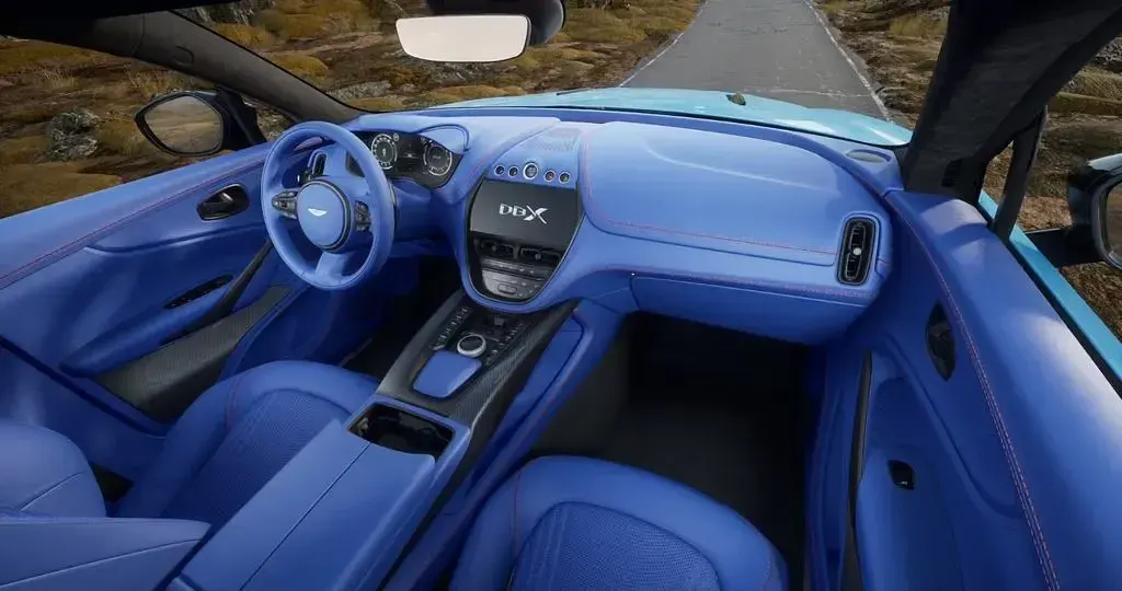 Gebraucht Aston Martin DBX 551 PS (405 kW) 2021 Blau SUV