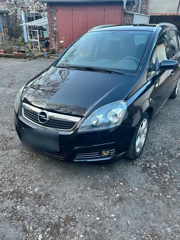 Gebraucht Opel Zafira 140 PS (102 kW) 2007 Schwarz Van / Kleinbus
