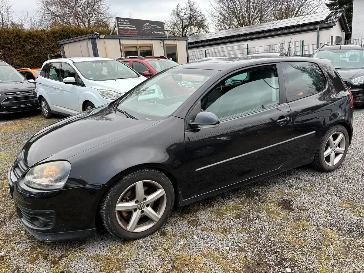 Gebraucht VW Golf V GT 140 PS (102 kW) 2007 Schwarz Limousine
