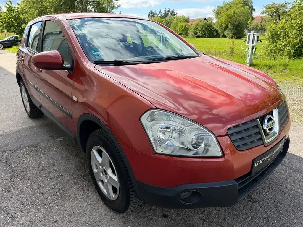 Gebraucht Nissan Qashqai Acenta 141 PS (103 kW) 2007 Rot SUV