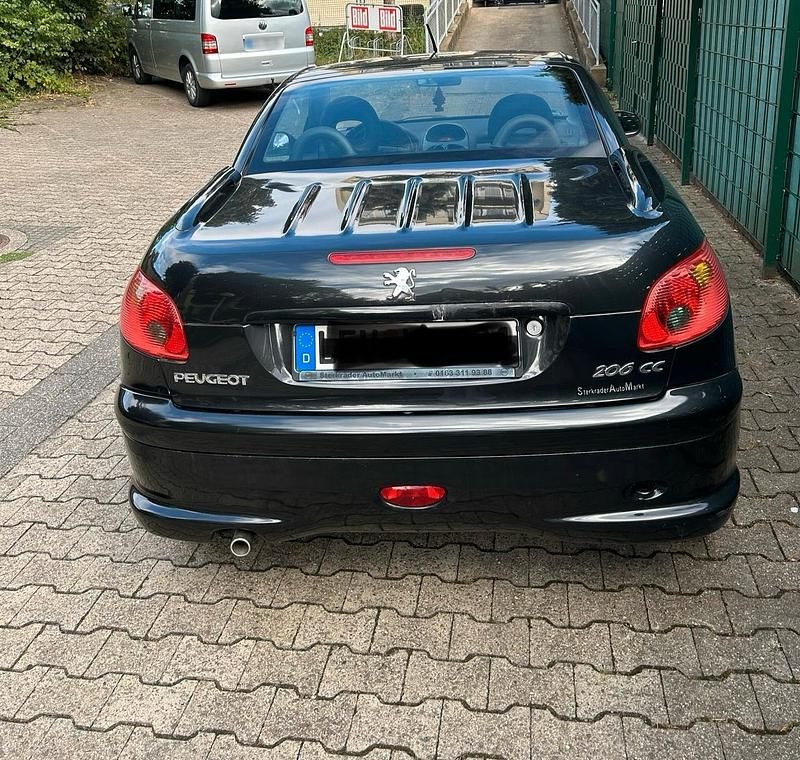 Gebraucht Peugeot 206 80 PS (58 kW) 2005 Schwarz Kleinwagen