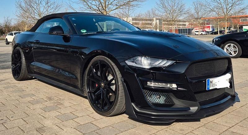 Gebraucht Ford Mustang GT 450 PS (330 kW) 2019 Schwarz Cabrio