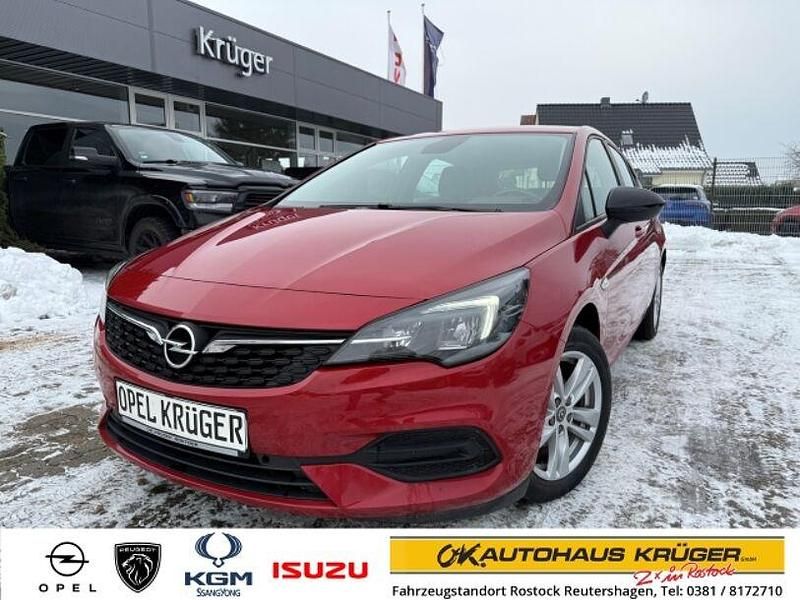 Gebraucht Opel Astra Edition 110 PS (80 kW) 2021 Rot Limousine