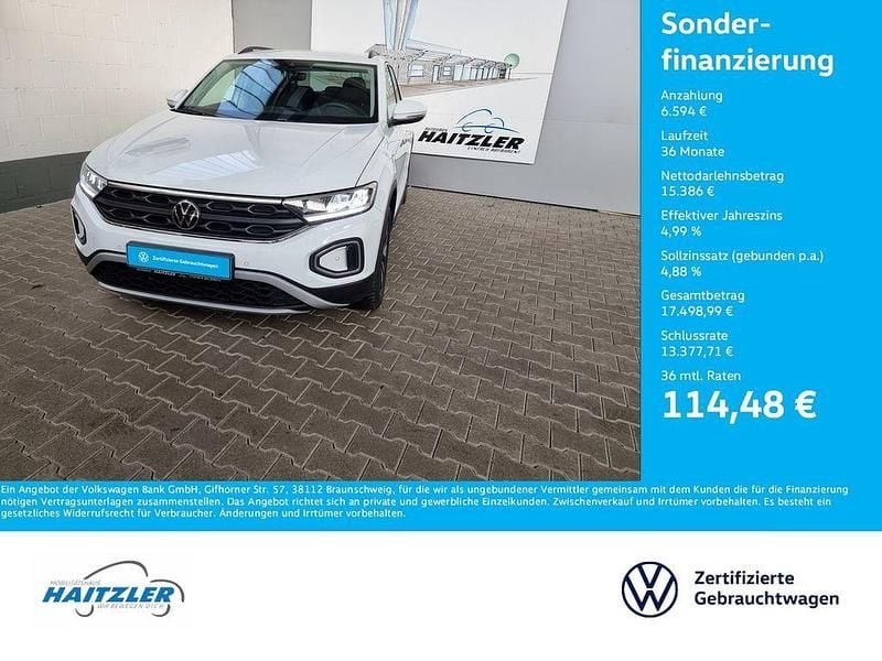 Gebraucht VW T-Roc Move 110 PS (80 kW) 2023 Pure white (metallic) SUV