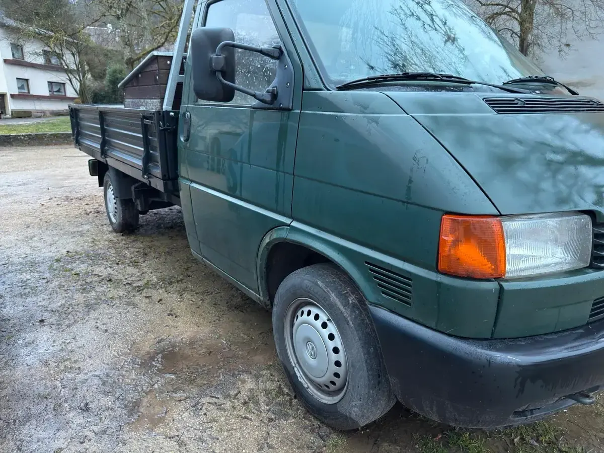 Usata VW T4 102 CV (75 kW) 2001 Verde Furgone