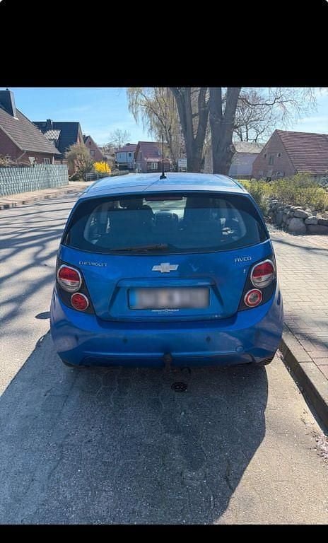Gebraucht Chevrolet Aveo LTZ 95 PS (69 kW) 2012 Blau Limousine