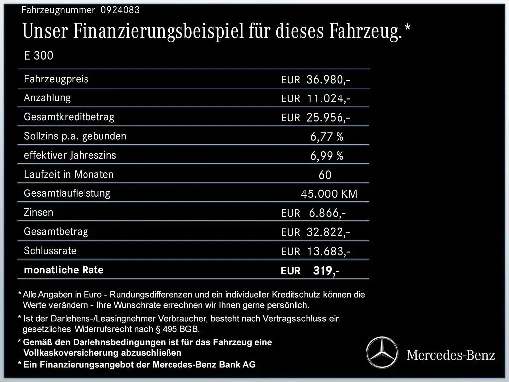 Gebraucht Mercedes E300 AMG 194 PS (142 kW) 2023 Schwarz Limousine