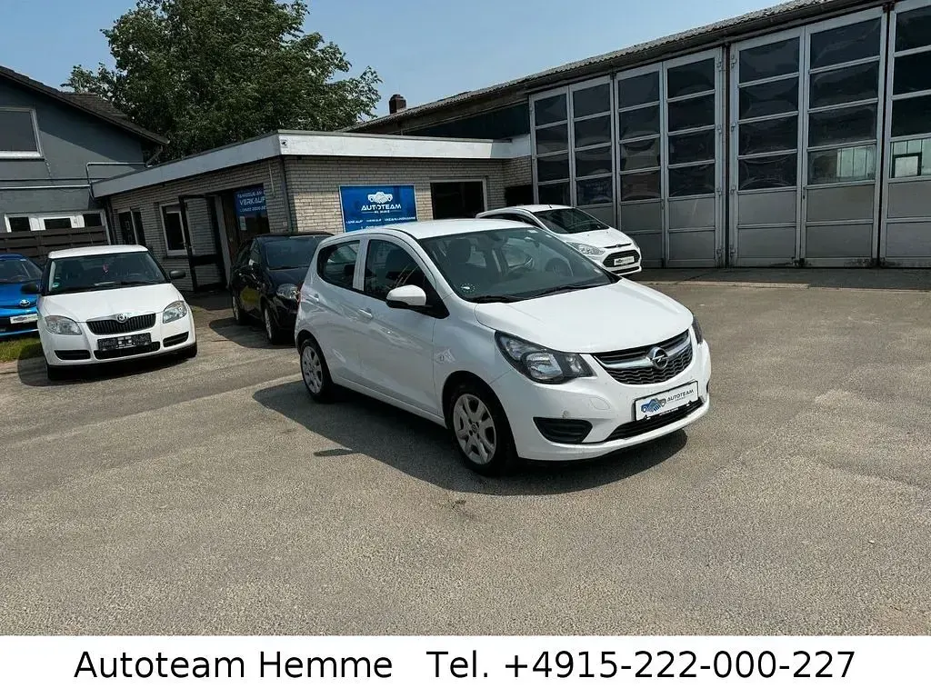 Gebraucht Opel Karl Edition 75 PS (55 kW) 2016 Weiß Kleinwagen