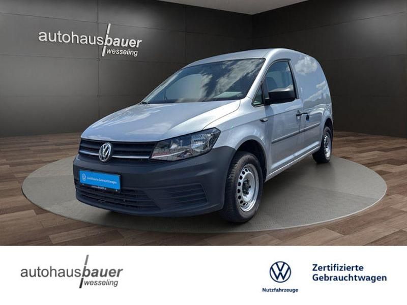 Gebraucht VW Caddy 102 PS (75 kW) 2020 Silber / reflexsilber (metallic) Van / Kleinbus