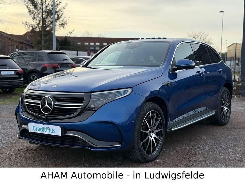 Blau Gebraucht 2022 Mercedes EQC400 AMG SUV | 36.890 € (Guter Preis) - Bild 1/4