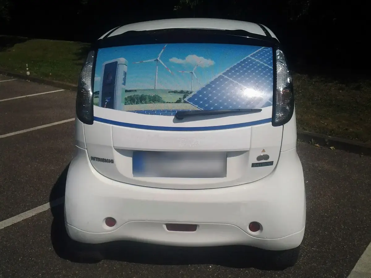 Gebraucht Mitsubishi i-MiEV 49 kW (67 PS) 2011 Weiß Kleinwagen