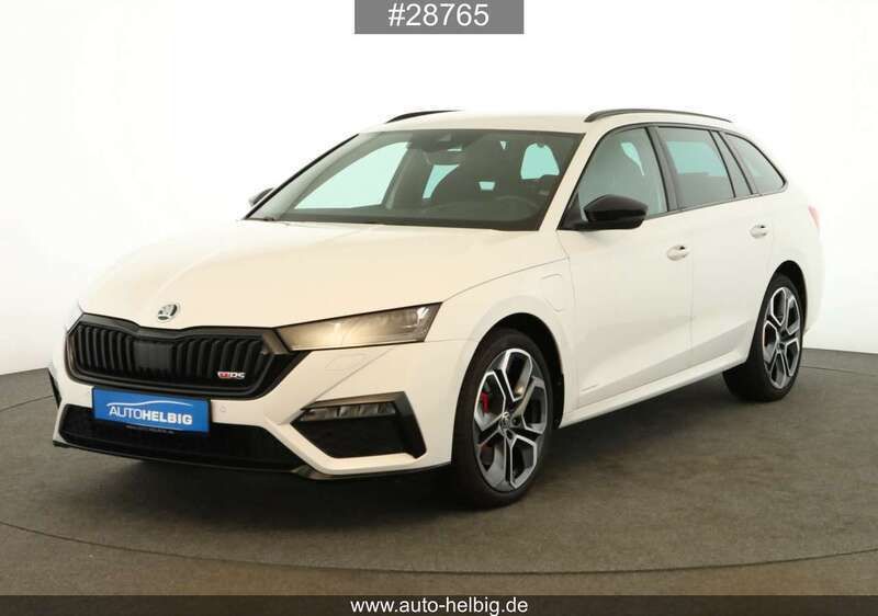 Candyweiss Gebraucht 2022 Skoda Octavia RS Kombi | 27.590 € (Guter Preis) - Bild 1/4