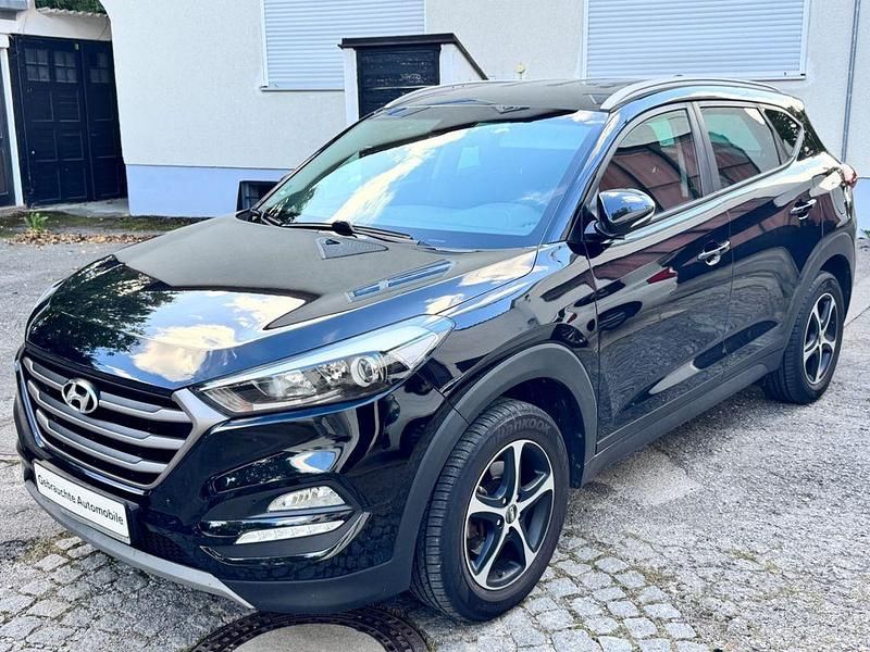 Schwarz Gebraucht 2018 Hyundai Tucson SUV | 13.990 € (Guter Preis) - Bild 1/4