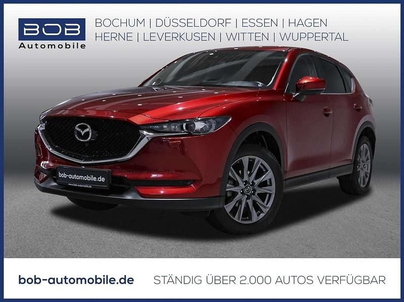 Gebraucht Mazda CX-5 Sky 165 PS (121 kW) 2021 Magmarot metallic SUV