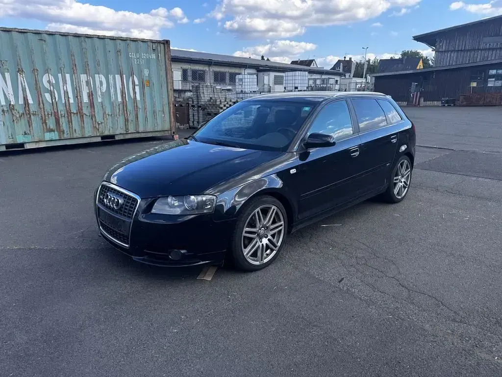 Gebraucht Audi A3 Sportback S-Line 170 PS (125 kW) 2008 Schwarz Kleinwagen