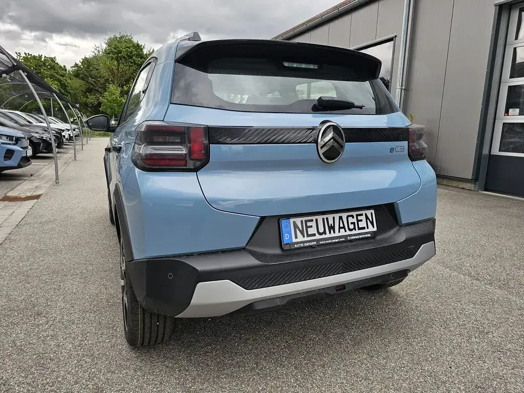 Ny Citroën e-C3 83 kW (113 HK) 2026 Blå Sedan