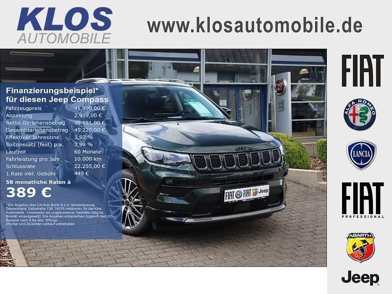 Grün Neu 2025 Jeep Compass Summit SUV | 41.990 € (Fairer Preis) - Bild 1/4