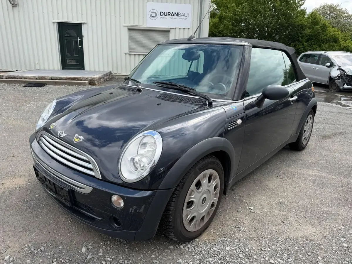 Gebraucht Mini One Cabriolet 90 PS (66 kW) 2006 Schwarz Cabrio