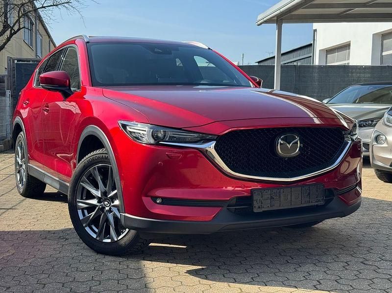 Gebraucht Mazda CX-5 184 PS (135 kW) 2021 Rot SUV
