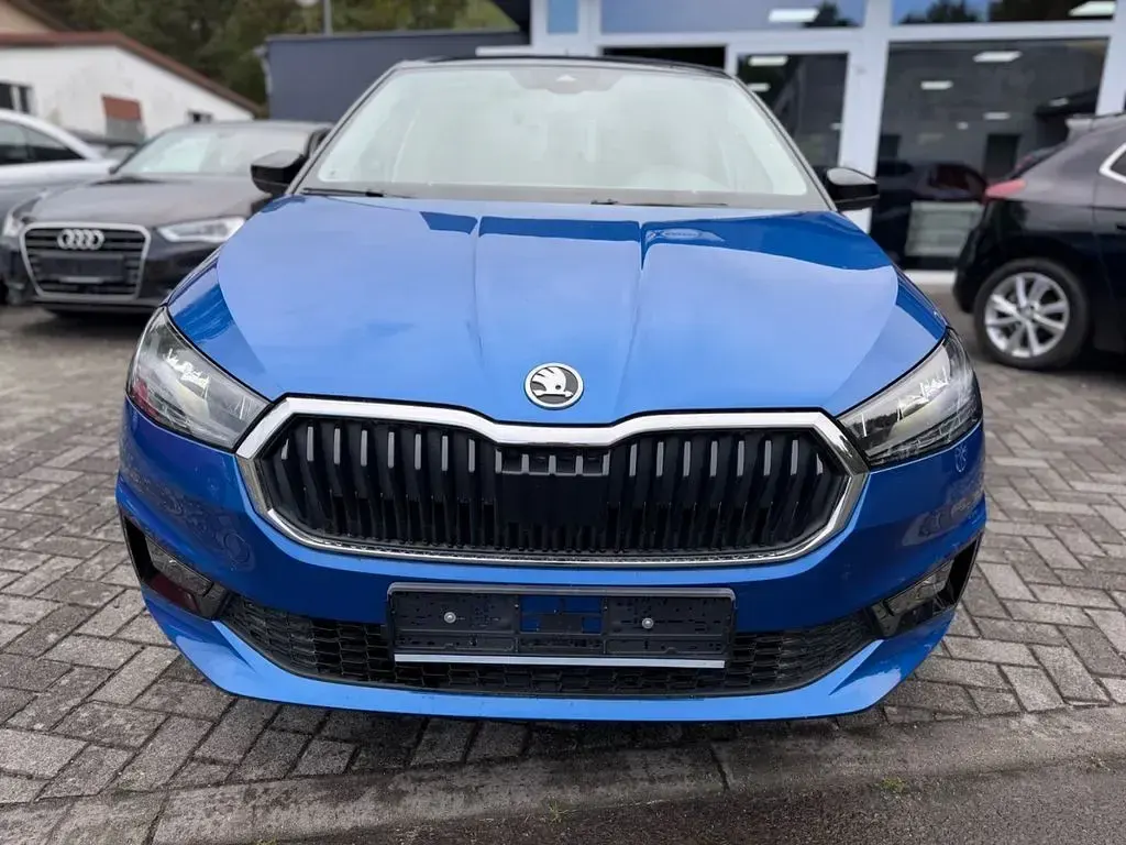 Gebraucht Skoda Fabia Style 110 PS (80 kW) 2022 Blau Kleinwagen